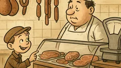 Vtip: Přijde Pepíček do řeznictví a ptá se