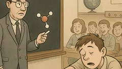 Vtip: Učitel píše H₂O₂ na tabuli