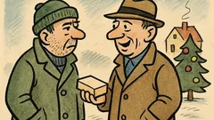 Vtip: Potkají se dva týpci u stromečku