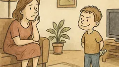 Vtip: Mami, víš, kolik zubní pasty…