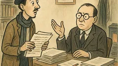 Vtip: Básník se ptá redakce na básně