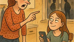 Vtip: Rozhořčená matka nadává dceři