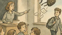 Vtip: Učitelka: Kdo správně odpoví, domů