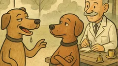 Vtip: Říká jeden pes druhému…