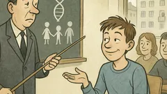 Vtip: Učitel se ptá na dědičnost…