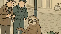 Vtip: Jak tři želvy okradly lenochoda