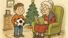 Vtip: Pepíčku, co jsi koupil babičce?