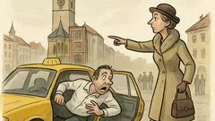 Vtip: Dáma zastaví taxi a zeptá se…