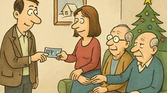 Vtip: Budeme mít krásné Vánoce...