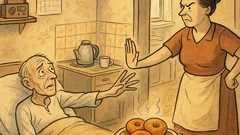 Vtip: Muž leží na smrtelné posteli…