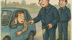 Vtip: Policajt zastaví auto: „Nesvítí halogen!“