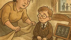 Vtip: Vstávej, synku, musíš do školy!