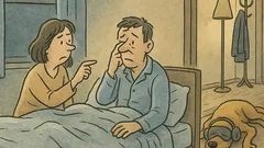 Vtip: Žena v noci probudí muže…