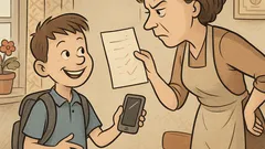 Vtip: Přijde chlapeček ze školy…