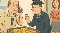 Vtip: Pane celníku, kolik zlata smím?