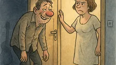 Vtip: Ve tři ráno opilec klepe