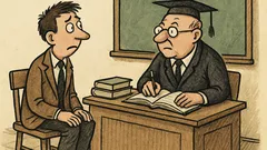 Vtip: Mladý právník jde na zkoušku…