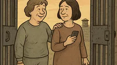 Vtip: Po deseti letech vězení—zavolám večer