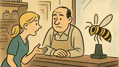 Vtip: Přijde blondýnka do zverimexu pro vosu