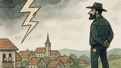 Vtip: Blesk nikdy neudeří dvakrát…