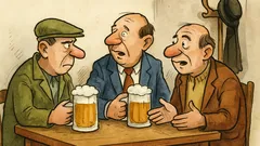 Vtip: V hospodě se předhánějí tři chlapi