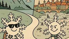 Vtip: Potkají se dvě sněhové vločky…