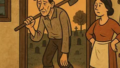 Vtip: Přijde hrobník domů strašně unavený