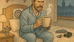 Vtip: Chuck Norris pije kafe před spaním