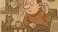 Vtip: Šťourám si v uchu hřebíkem...