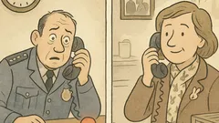 Vtip: Na policejní stanici zvoní telefon