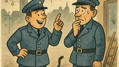 Vtip: Potkají se dva policisté…