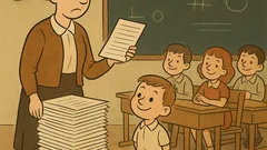 Vtip: Pepíček píše trest 200×