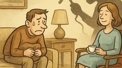 Vtip: „Nejsem na tebe naštvaná“…