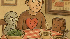 Vtip: Mozek chce salát, srdce steak, peněženka nic