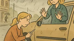 Vtip: Dvě blondýnky zabouchnou klíč v autě