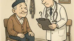 Vtip: Stařeček přijde na prohlídku k lékaři…