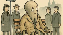 Vtip: Co udělá chobotnice bez chapadel?