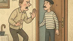 Vtip: Jean, zavři za mnou dveře!