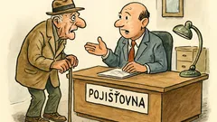 Vtip: Přijde starý děda do pojišťovny…