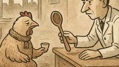 Vtip: Co užívá slepice na krk?