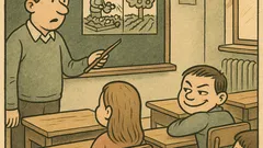 Vtip: Ptá se učitel: A o sady?