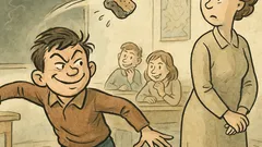 Vtip: Hodil mokrou houbou na učitelku…