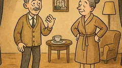 Vtip: Student herectví píše domů o roli