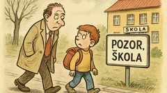 Vtip: Proč je před školou cedule?