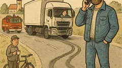 Vtip: Co se stane, když narazí kamion