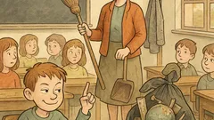 Vtip: Učitelka: „Dnes máme jarní úklid…“