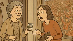 Vtip: Paní Trkalová jede na hokej