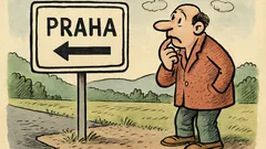 Vtip: Když je na západ od Prahy Kladno...