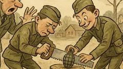 Vtip: Hoši, do granátu neřežte!