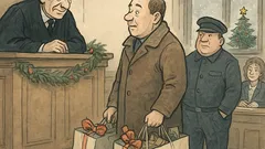 Vtip: Obžalovaný u soudu o Vánocích